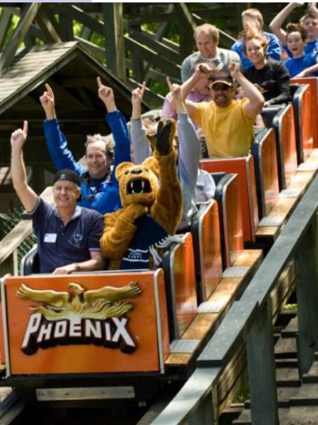 Knoebels Phoenix coaster
