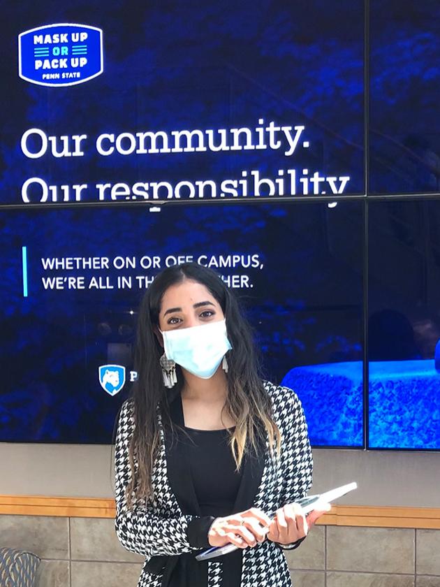 Lehigh Valley student Sherouk Mohamed