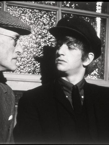 Ringo Star and actor Wilfrid Brambell