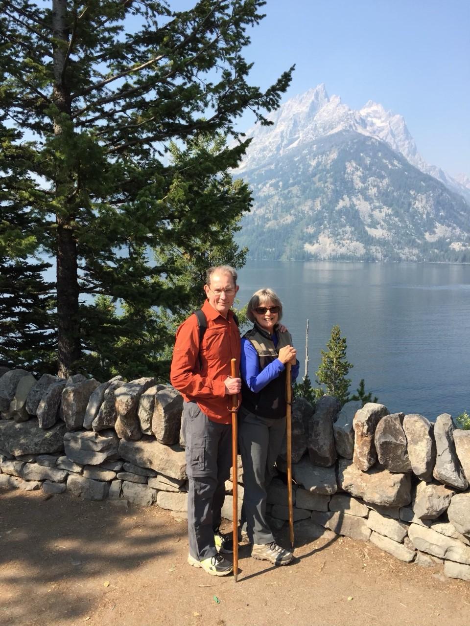 Suzie and Allen Martin at Grand Teton National Park
