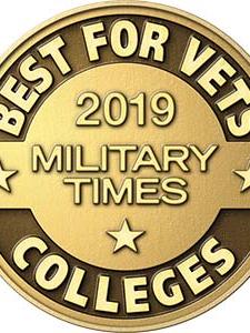 Military Times “Best for Vets: Colleges 2019” rankings 