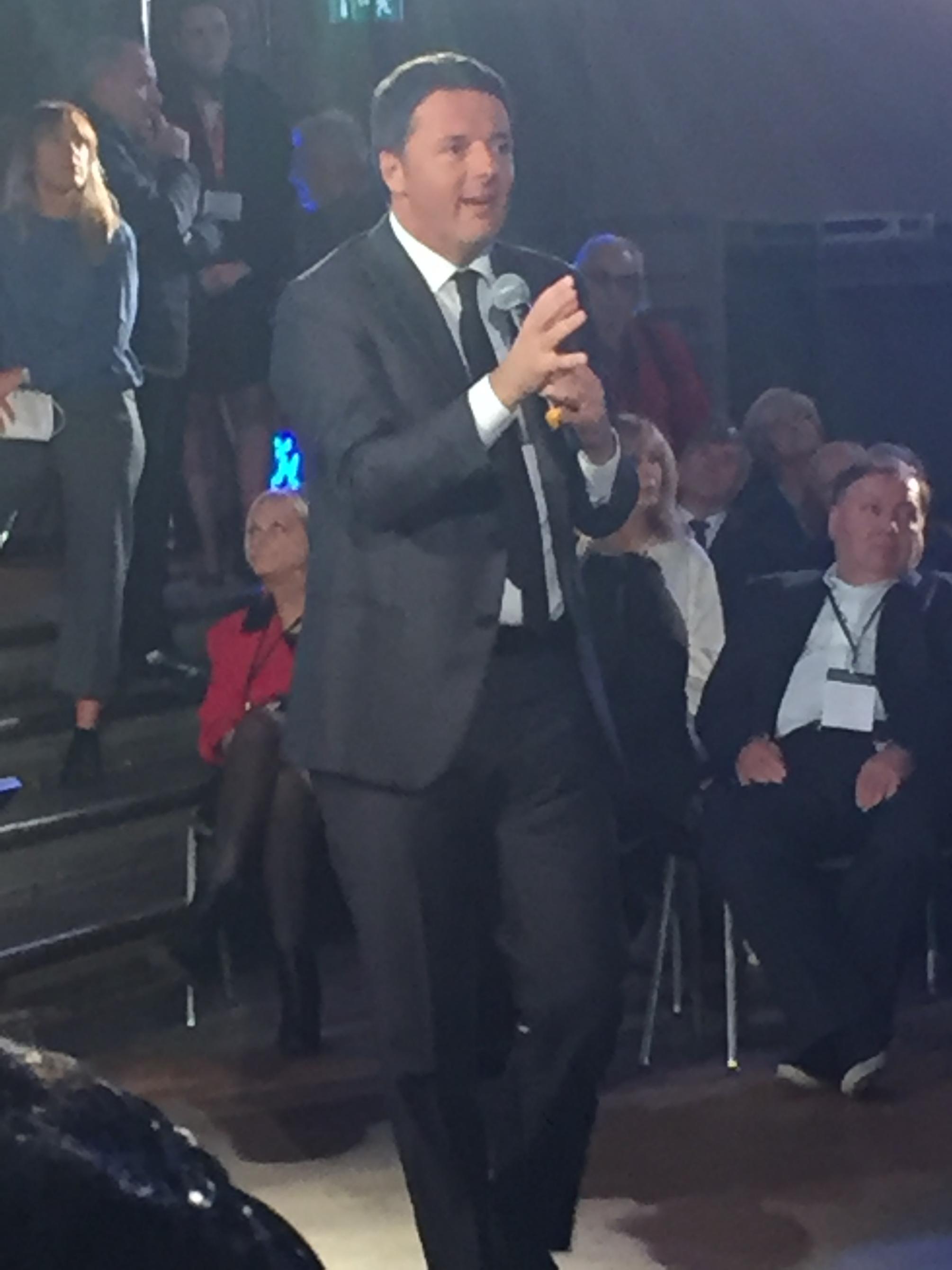 Prime Minister of Italy Matteo Renzi