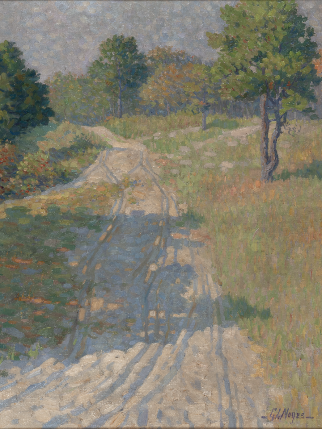 George Loftus Noye, Sunlit Road, c. 1910