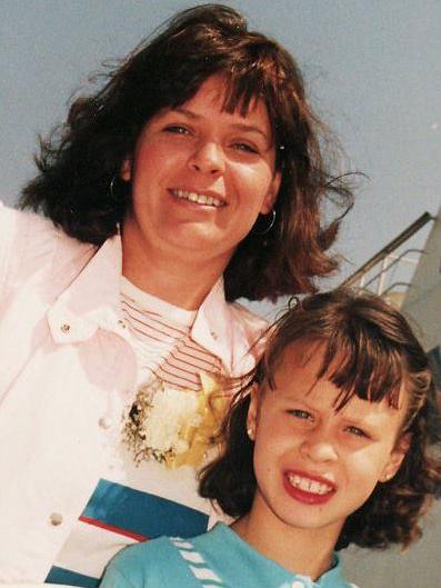 Patti Pata and mom