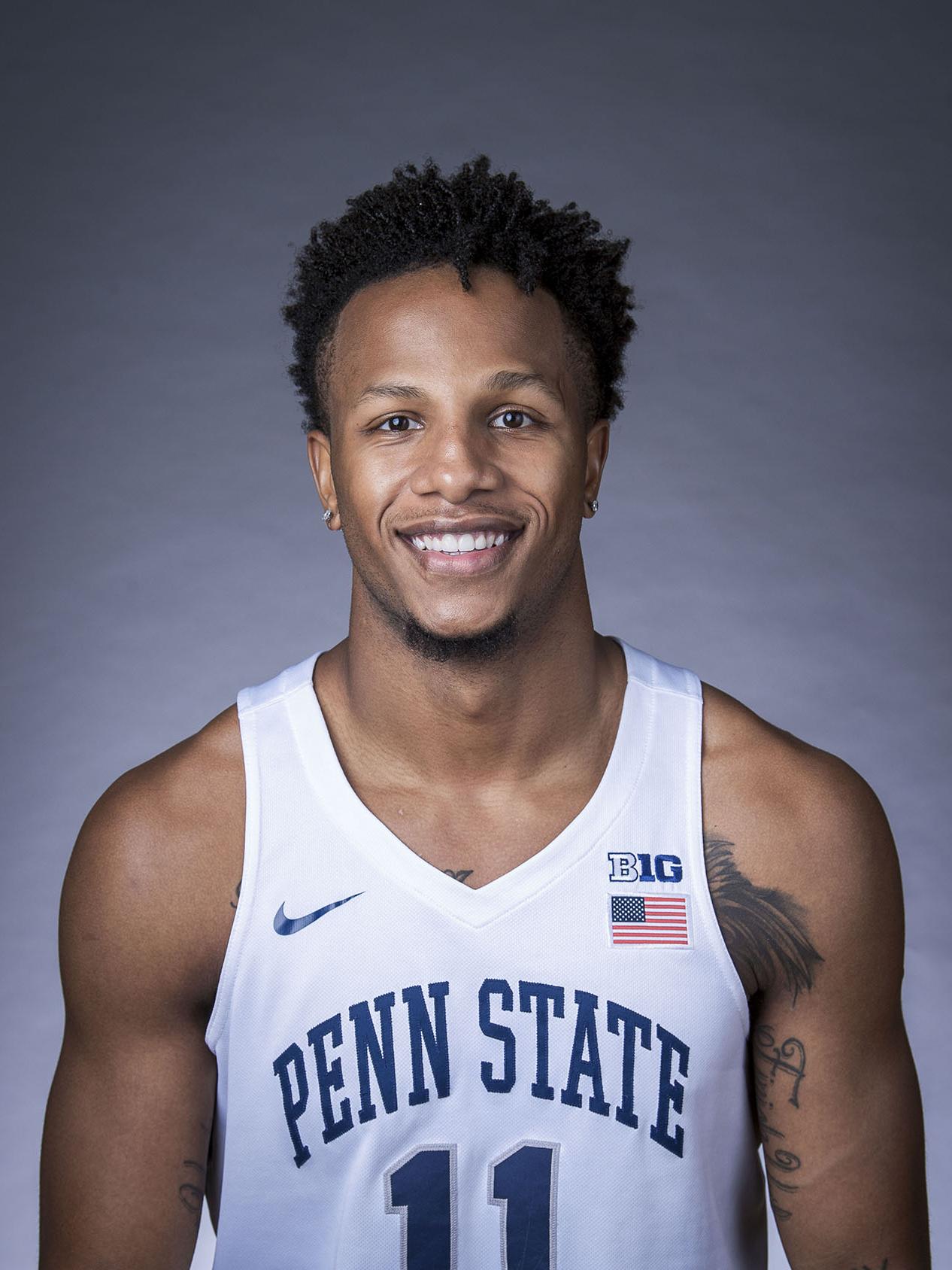 Penn State men's basketball senior forward Lamar Stevens