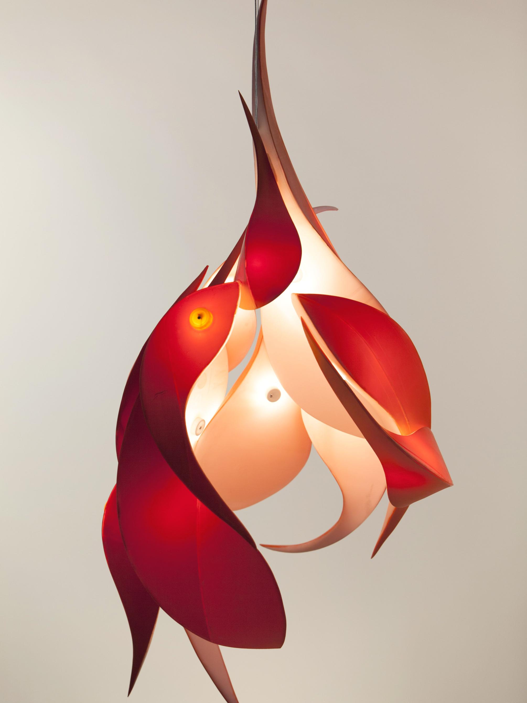 Gravity Schmavity plastic sculpture