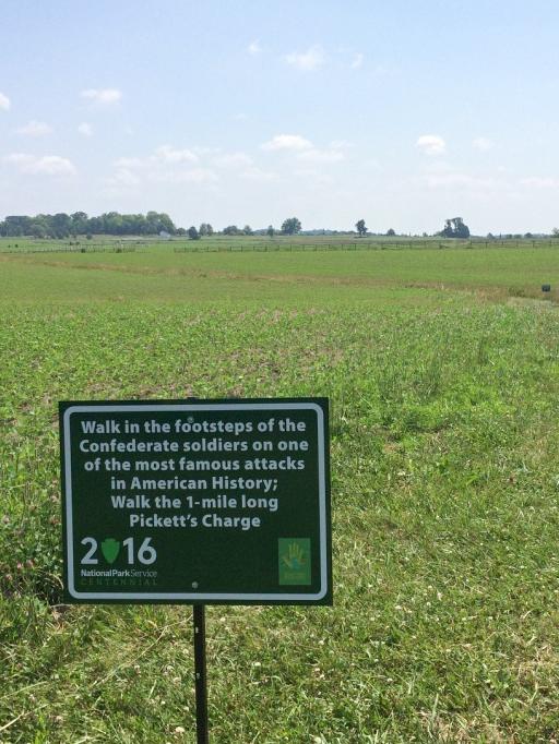 Walk in the footsteps of the Confederate soldiers on one of the most famous attacks in American History; Walk the 1-mile long Pickett's Charge