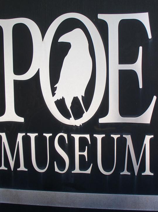 Poe Museum front sign