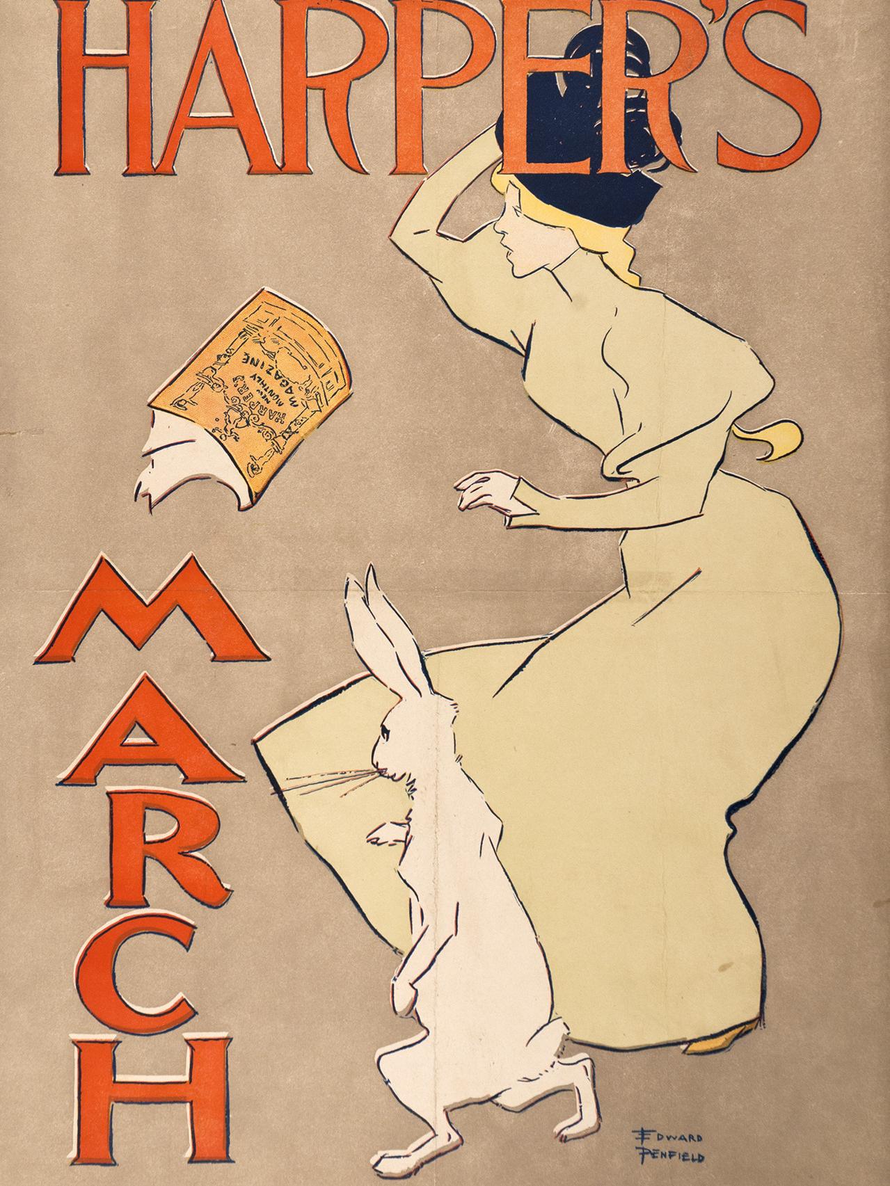 Edward Penfield, "Harper’s March"