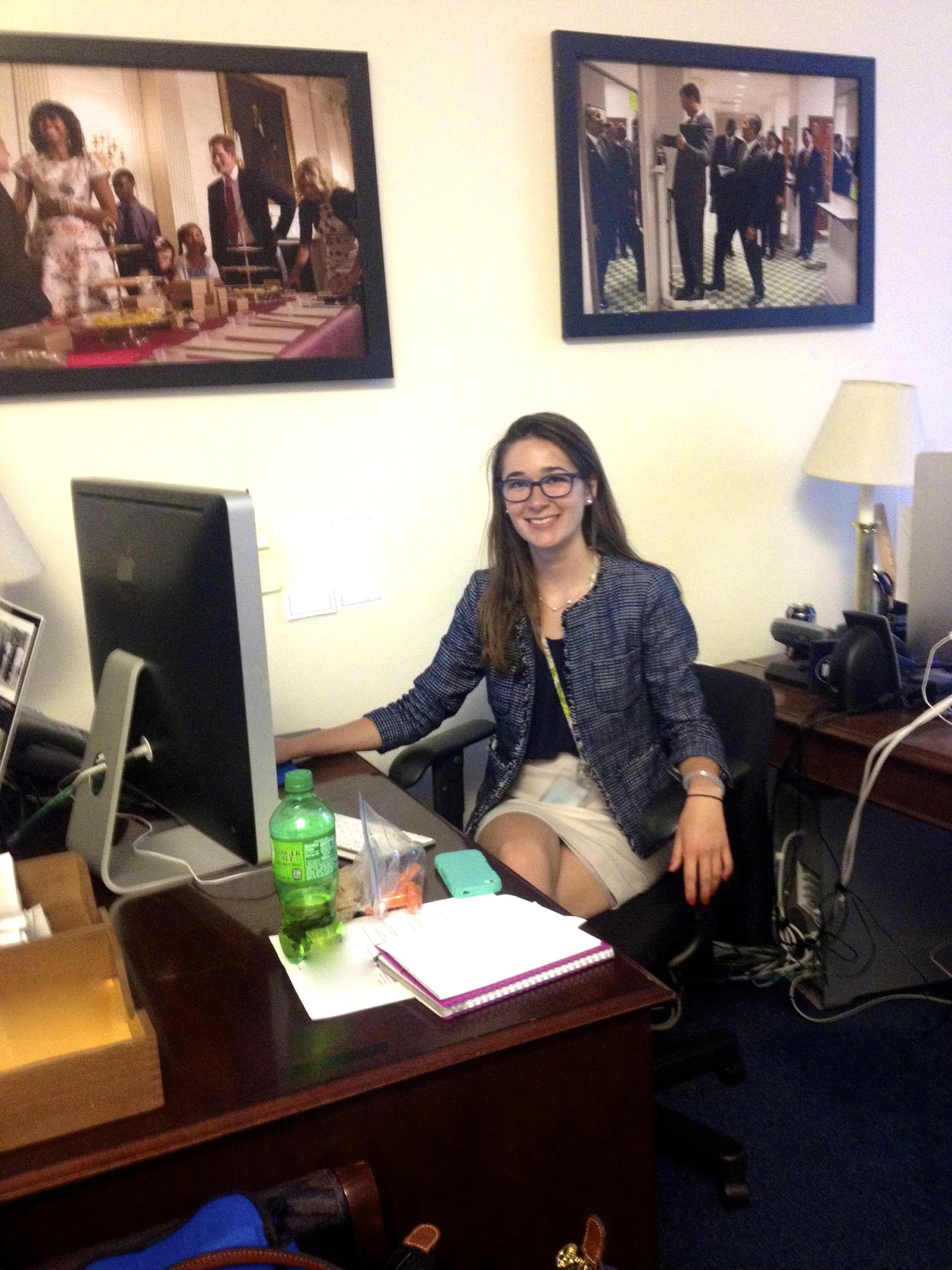 Robbins in White House