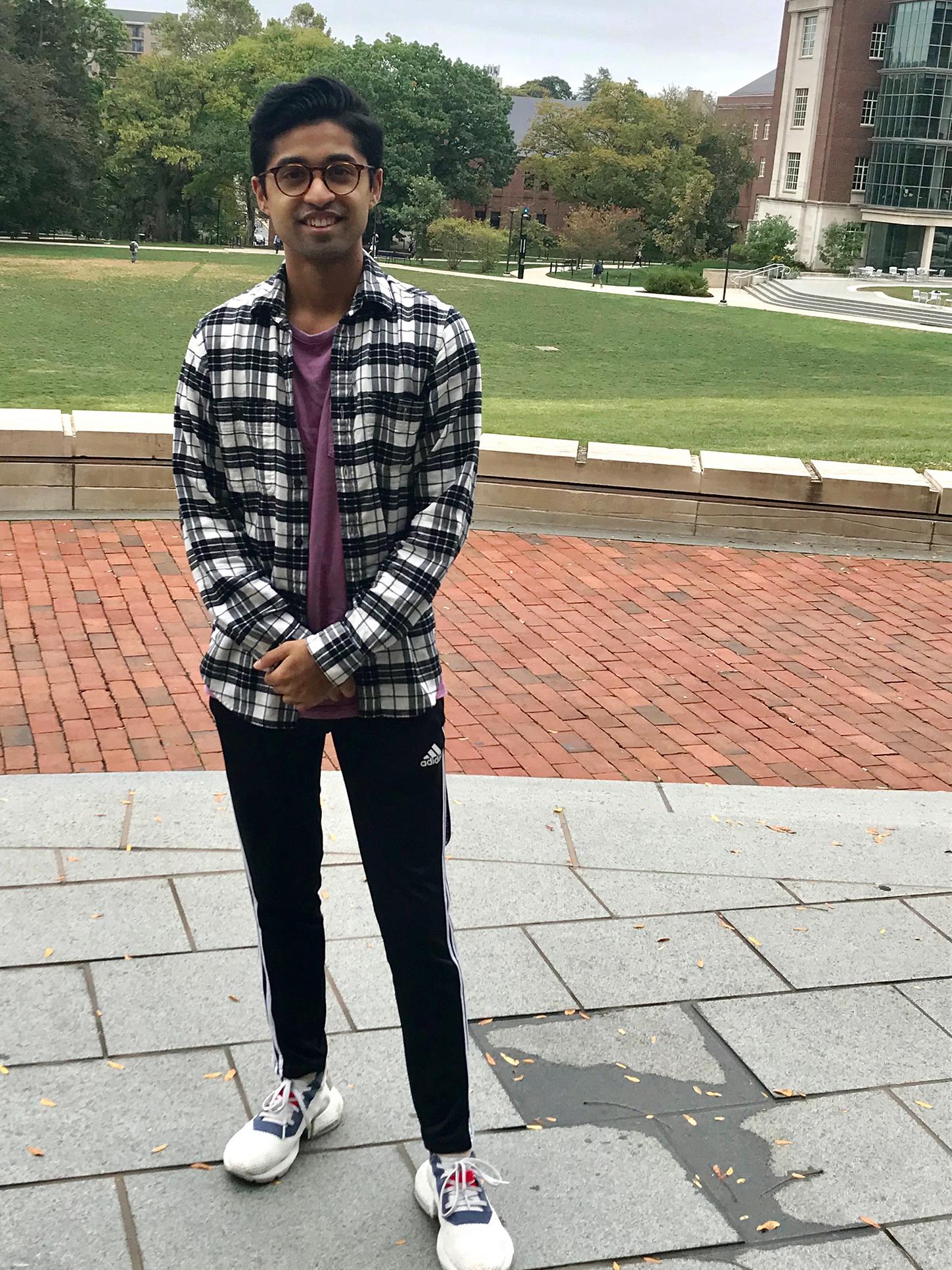 Penn State junior and Schreyer Scholar Rafay Nasir