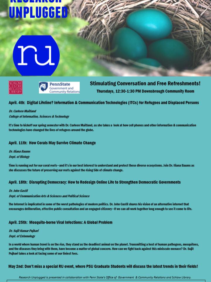Research Unplugged Spring 2019