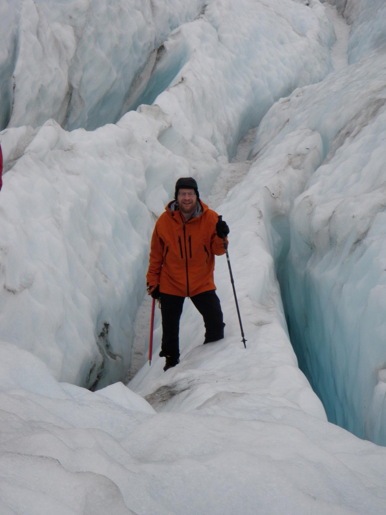 Richard Alley on the ice