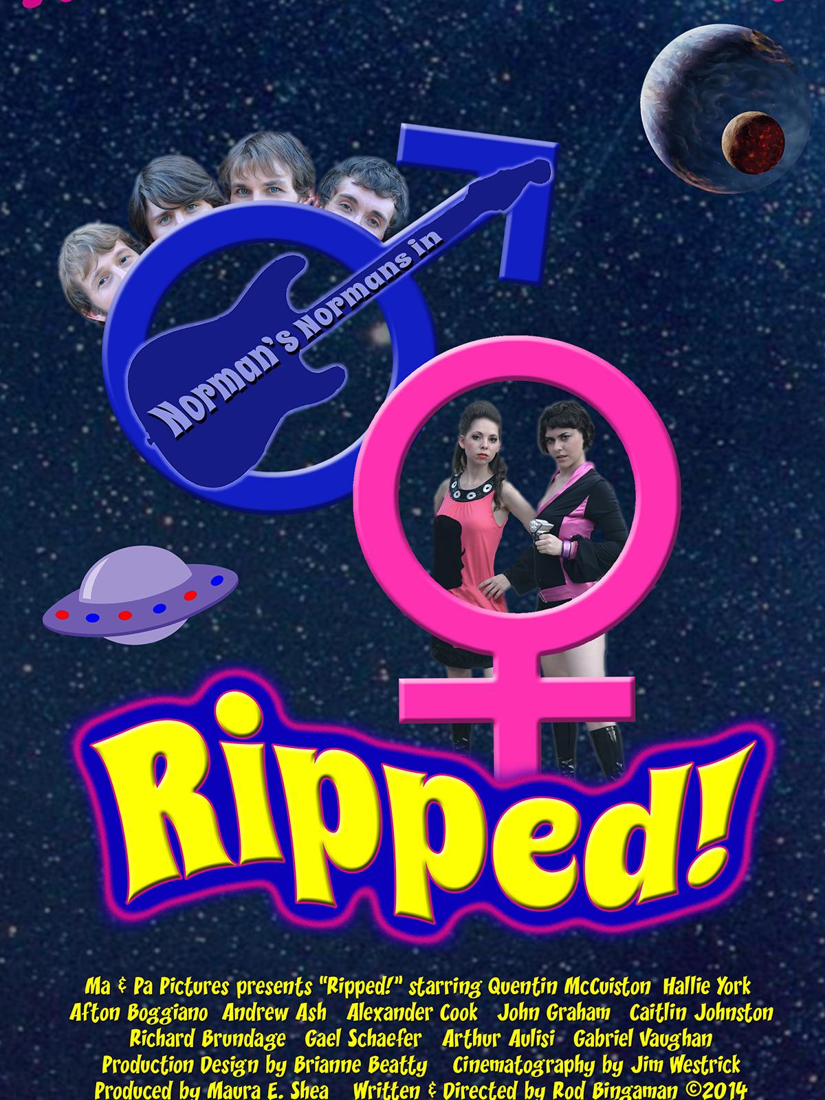 Movie poster for "Ripped!"