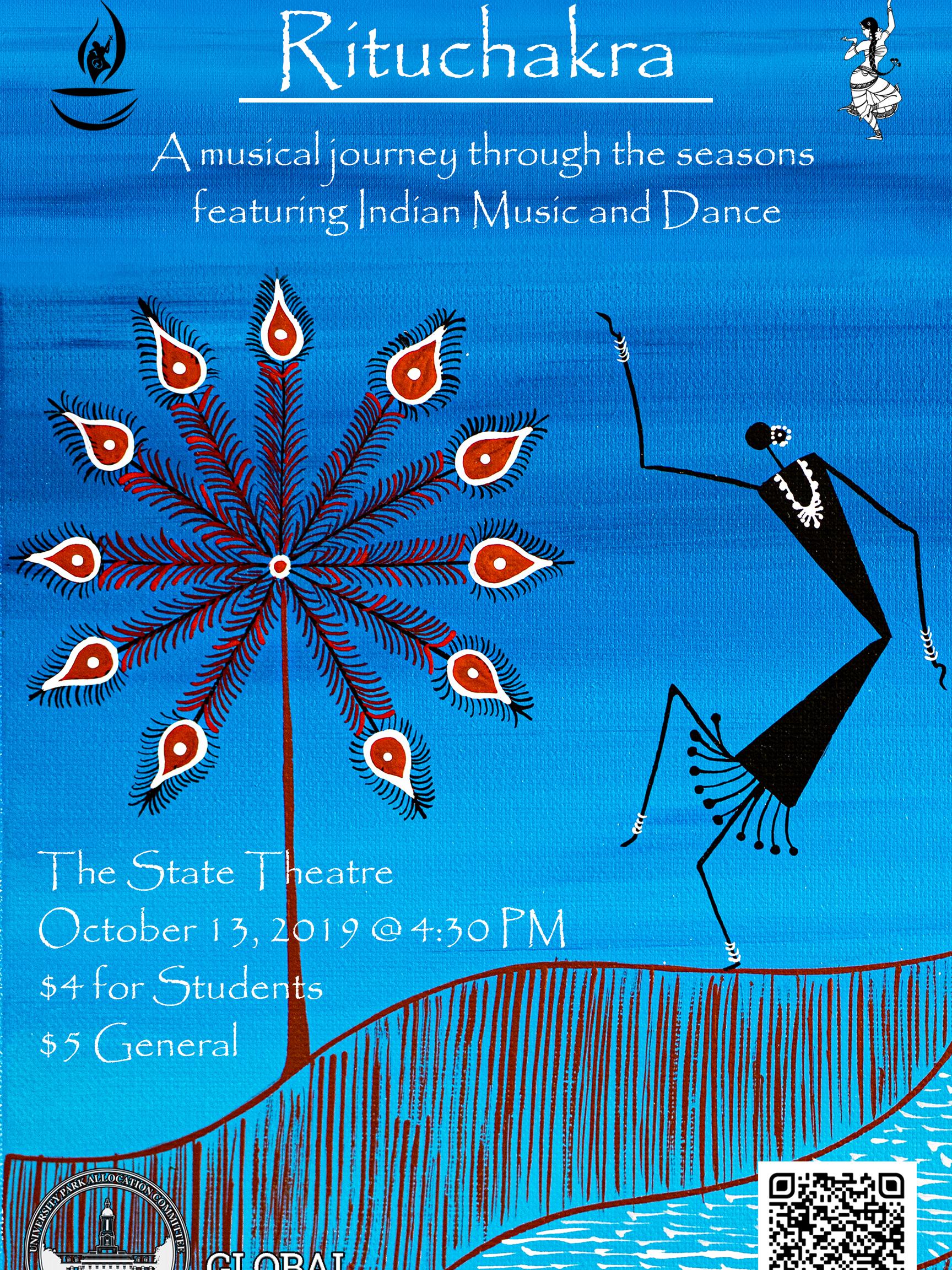 Poster for Indian music festival