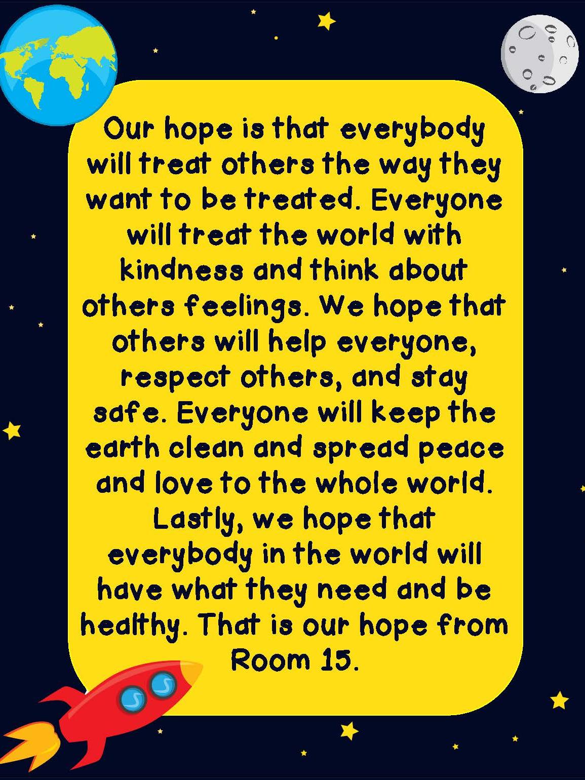 Ben Franklin Elementary School Hope Moonshot