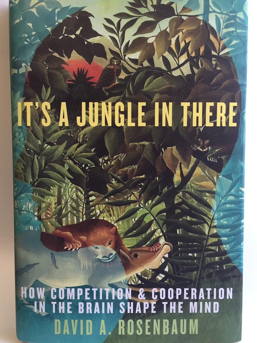 book cover nonfitction title It's a Jungle In There by David Rosenbaum