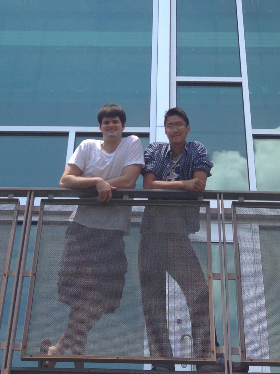 SLANT Competitors Tom Wenner and Wilson Lee