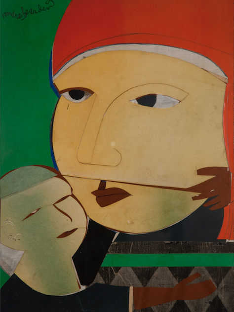 Romare Bearden, "Untitled (Mother and Child)," 1969