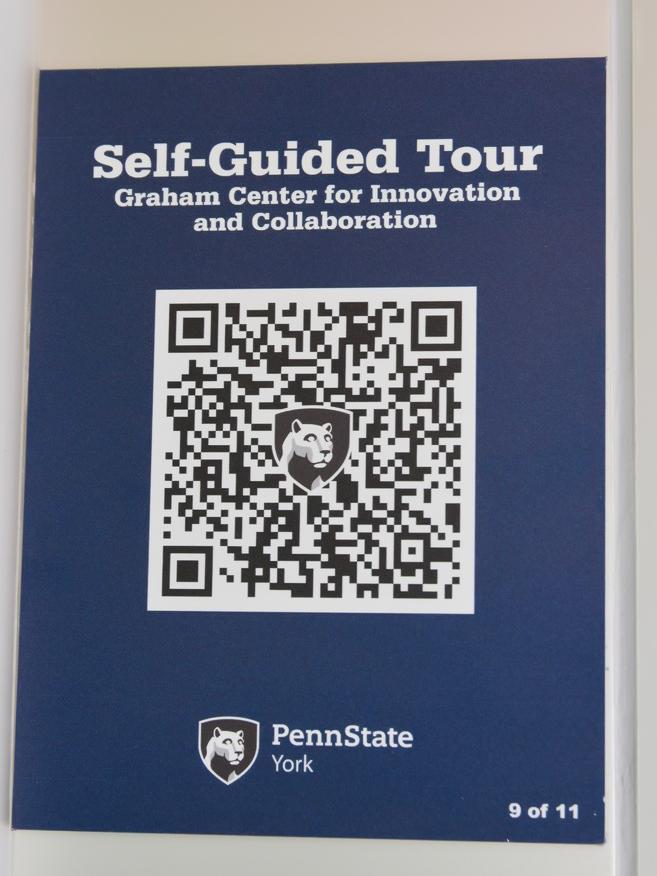 Self-Guided Tour Sign