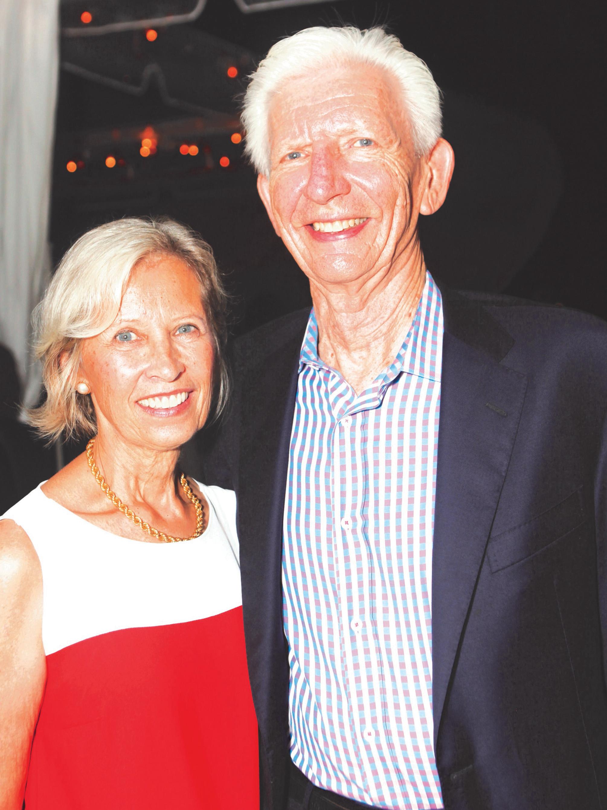 J. Rodman “Rod” Steele, a 1966 graduate of Dickinson Law, and his wife, Karen
