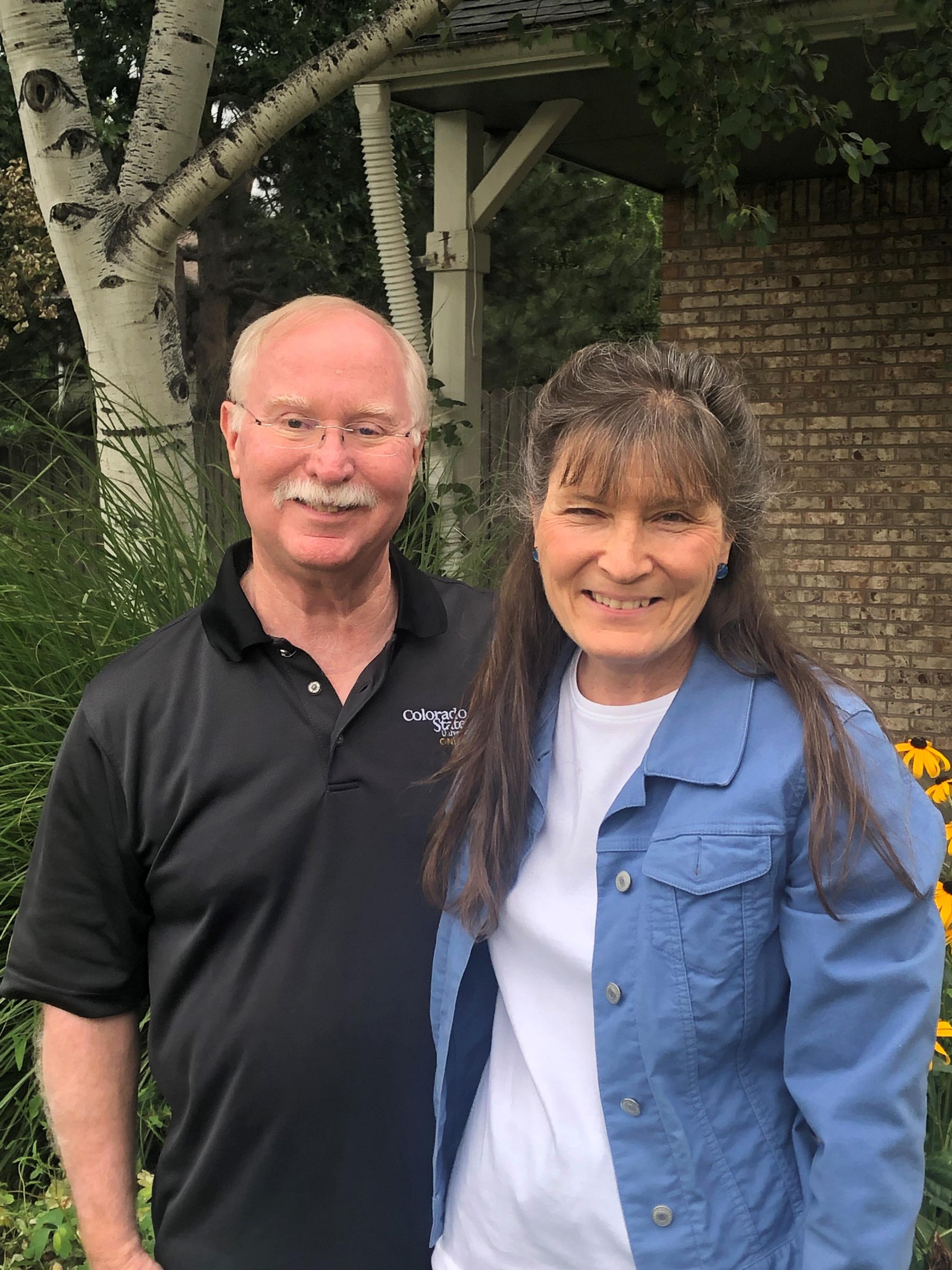Dr. Louis Swanson and Dr. Carol Gertsch