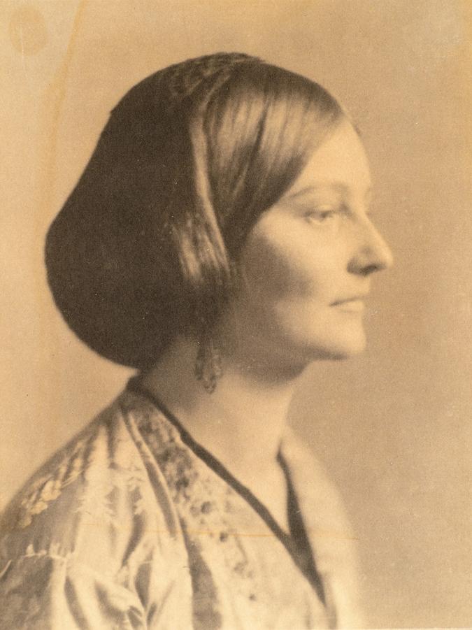 Eva Watson-Schütze, "Dorothea Fuller," c. 1910, platinum print. Gift of Jon Randall Plummer, 2014.140.