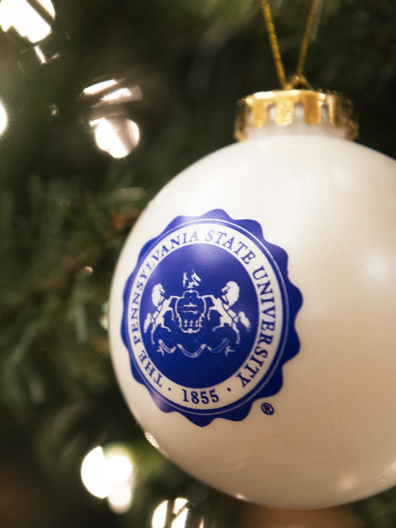 Penn State tree ornament