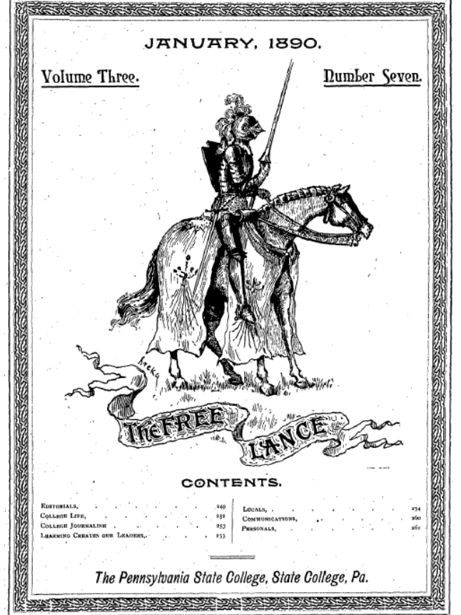 The Free Lance, January 1890