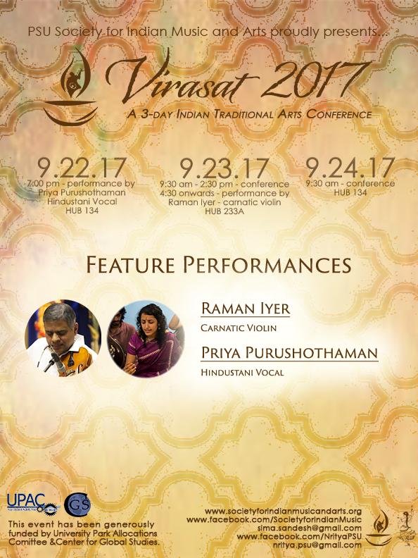 Virasat 2017 flier