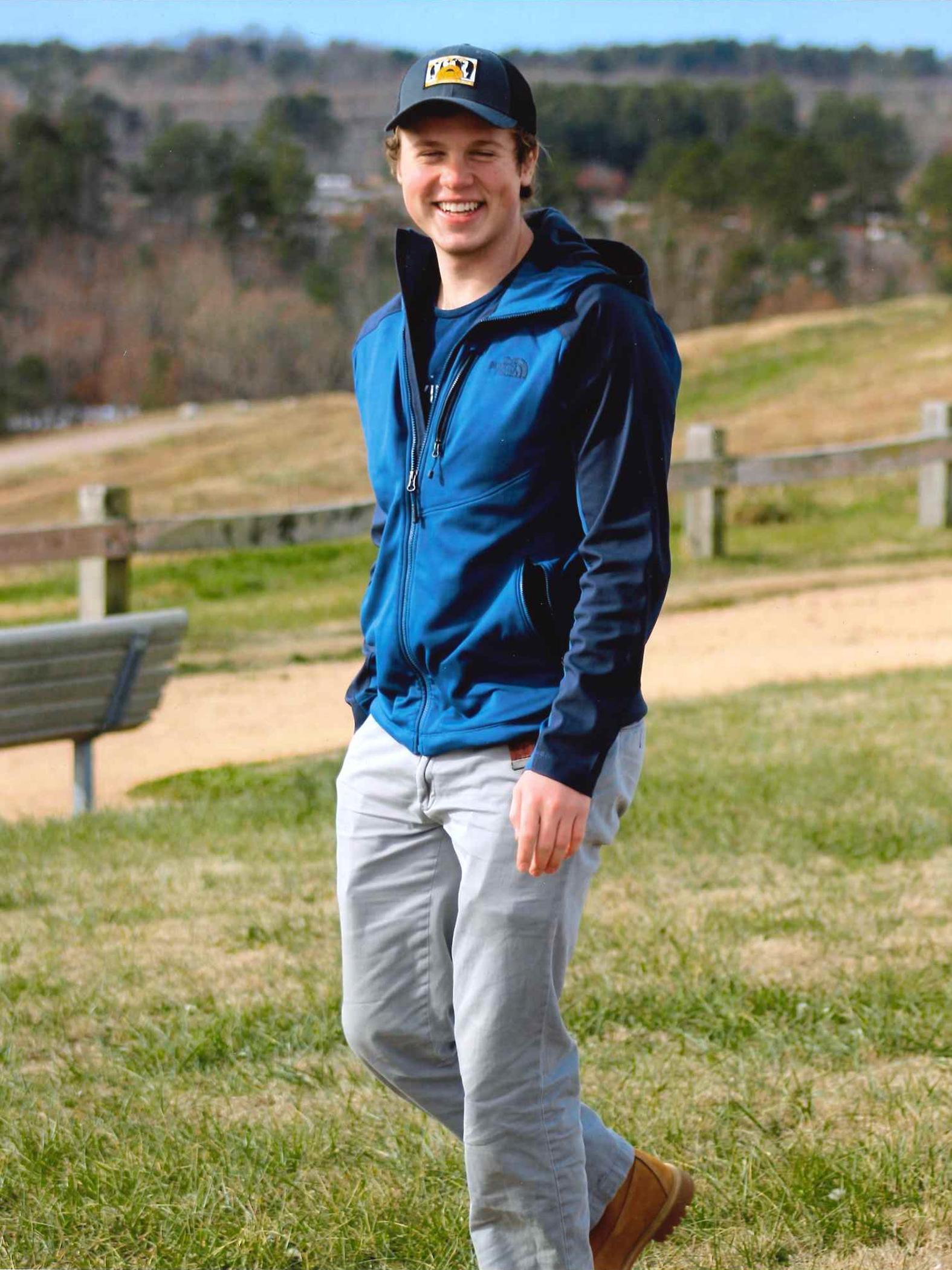 William Denton outside