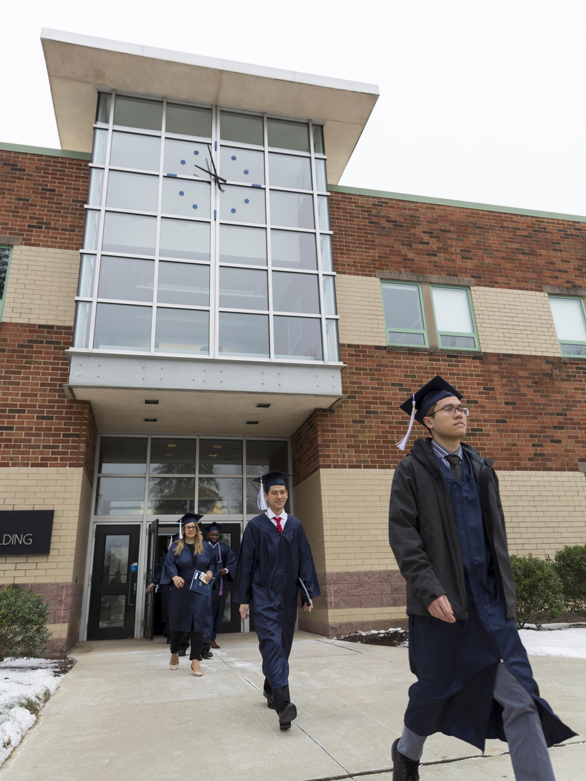 commencement at Penn State Brandywine