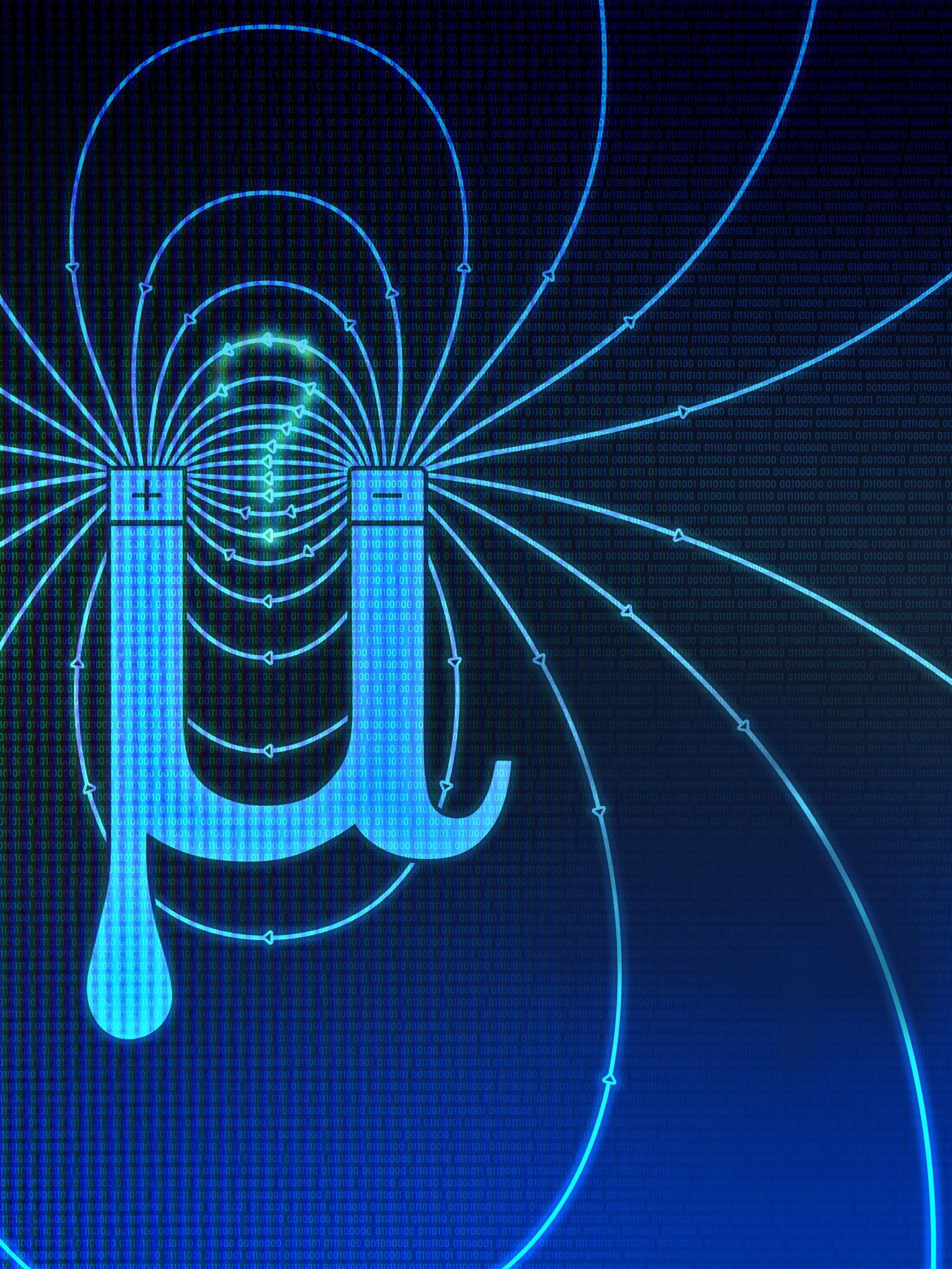 Artist’s conception of the mystery of the magnetic moment of the muon