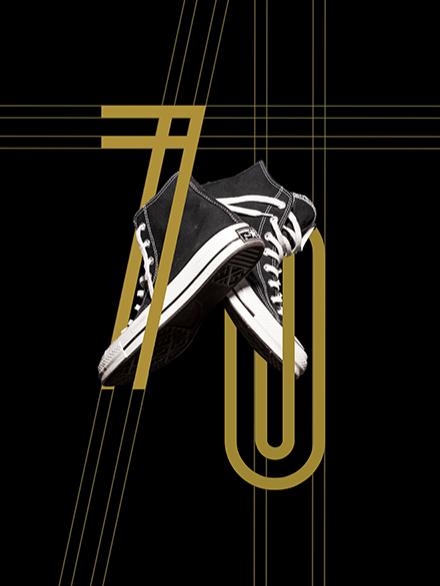 Converse Chuck 70s poster concept