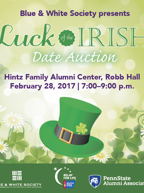 Blue & White Society date auction photo 