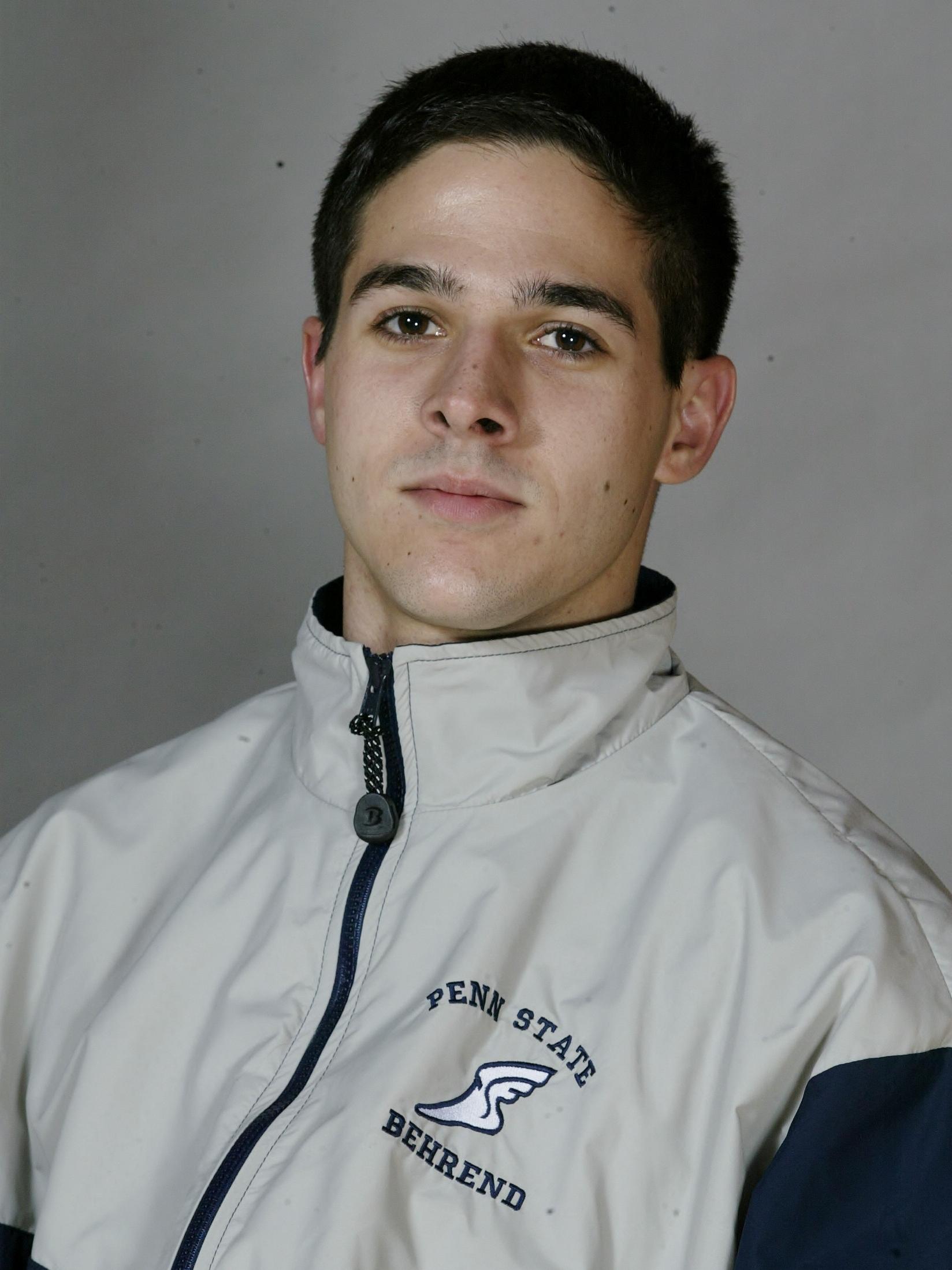 Penn State Behrend student-athlete Donald Hackworth