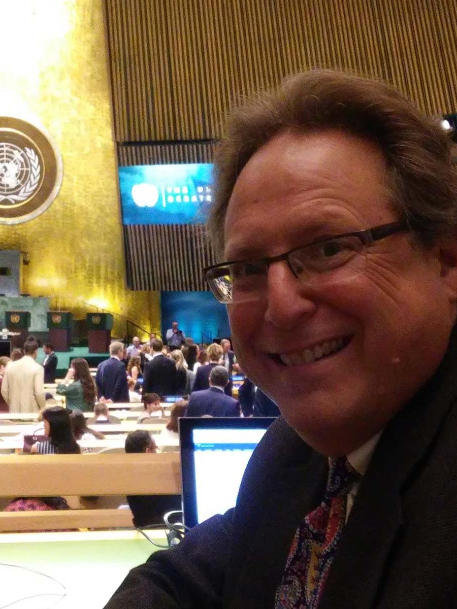 David Livert poses for a photo.