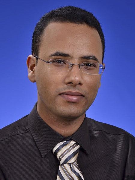 A portrait of Faisal Aqlan, assistant professor of industrial engineering at Penn State Behrend