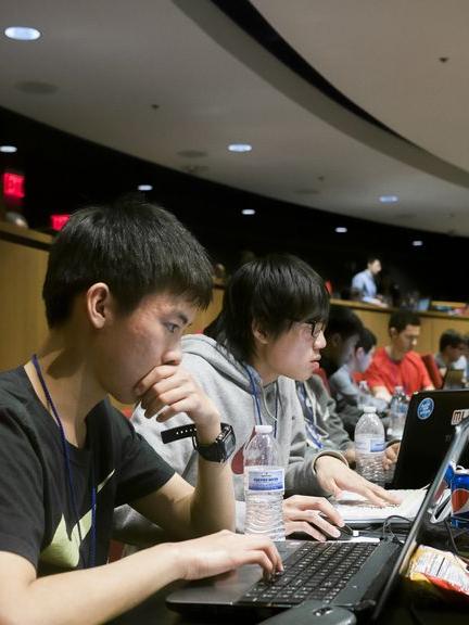 Students at HackPSU