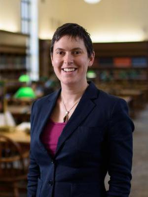 head shot photo, Karen Estlund, associate dean for technology and digital strategies