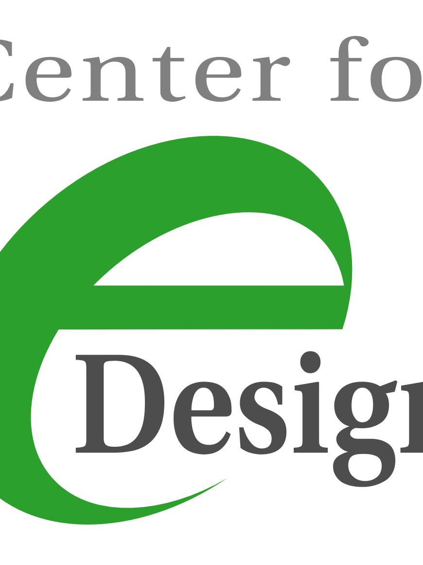 Center for e-Design logo