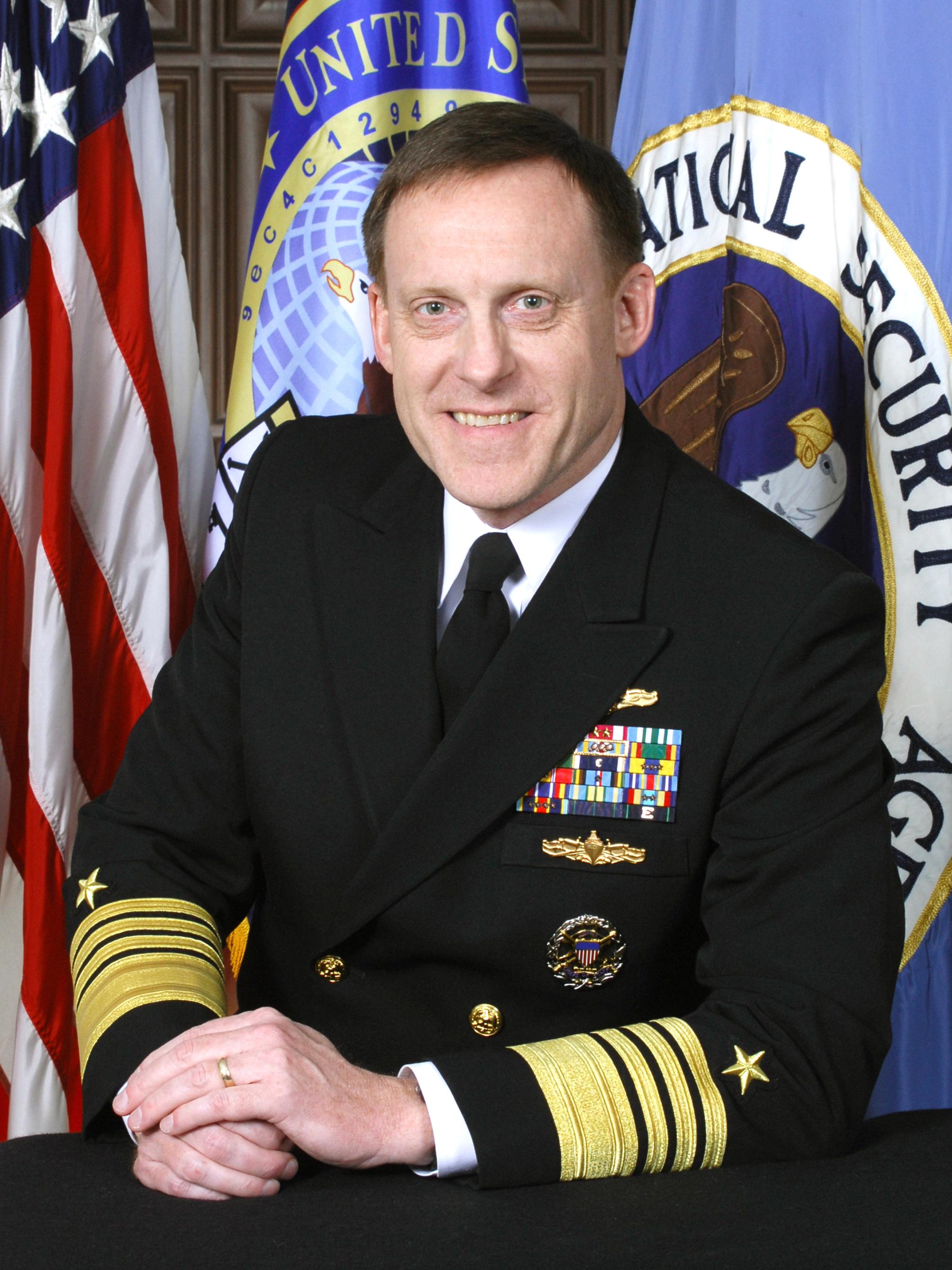 Retired Navy Admiral Michael Rogers