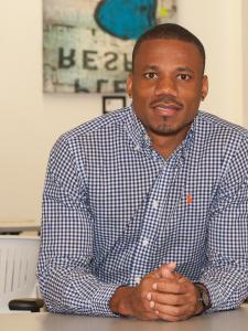 Olivier Noel poses for a photo.