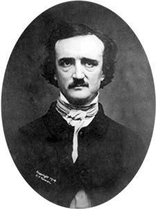 Edgar Allan Poe headshot
