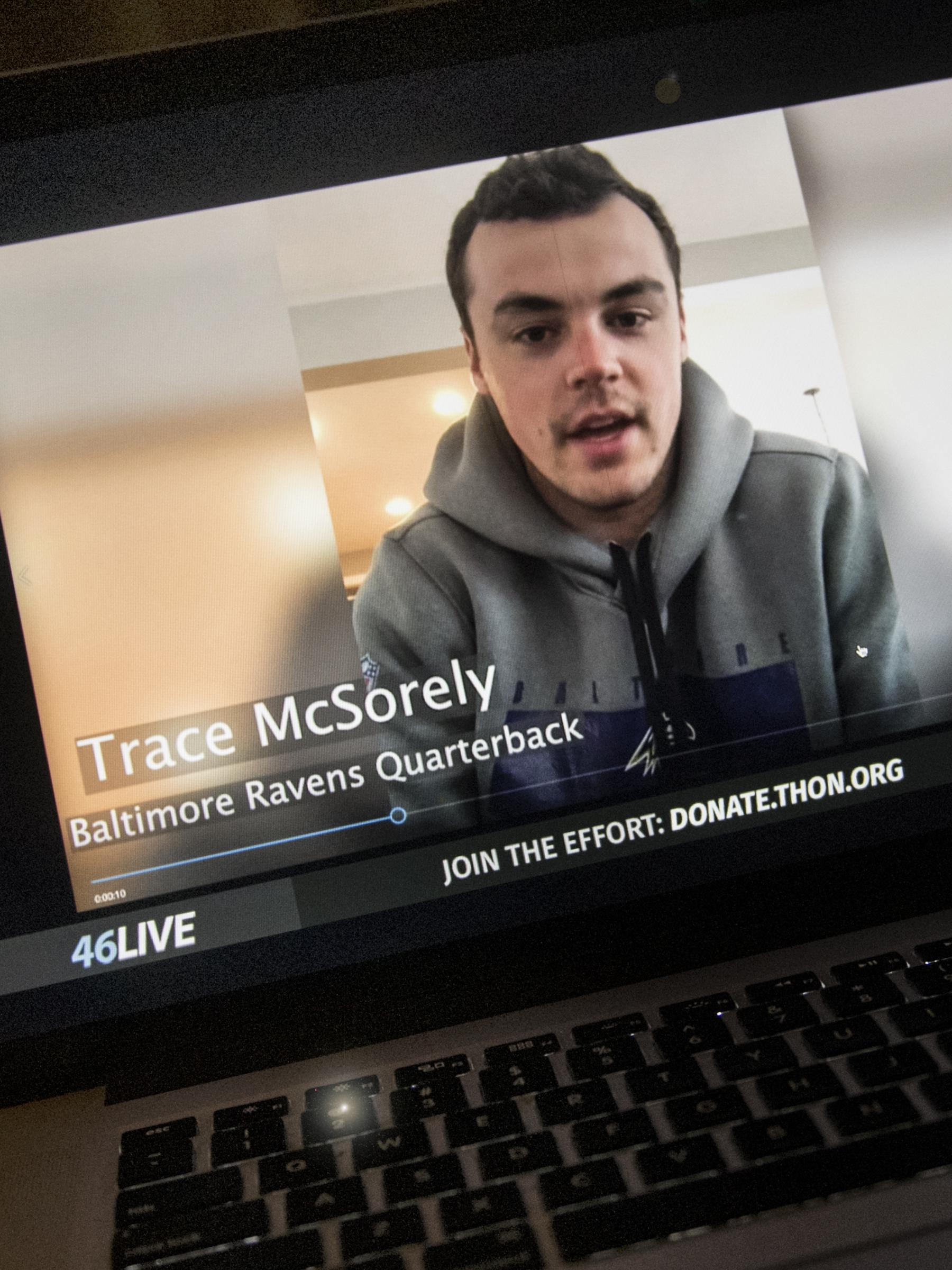 McSorley at THON
