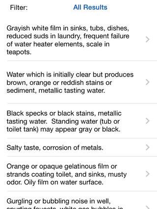 H2OSolutions app screenshot