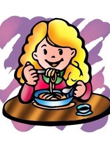 Clip art spaghetti dinner