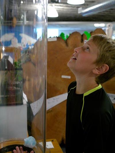 Discovery museum tall tube