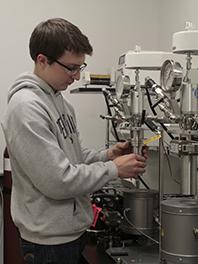 Tasker demonstrating how the new equipment will be used.