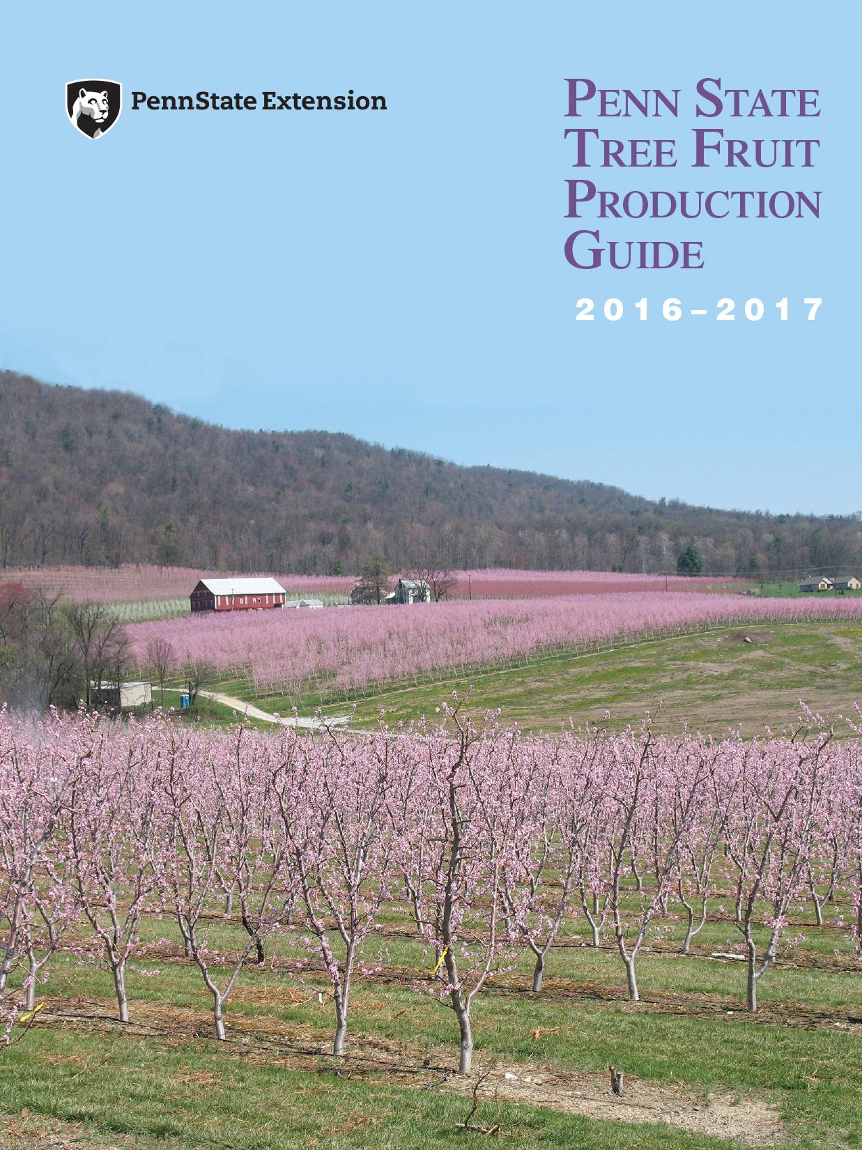 cover of tree fruit guide